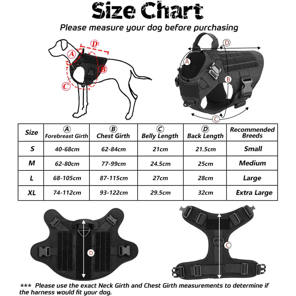 MilSpec Full Body Dog Harness